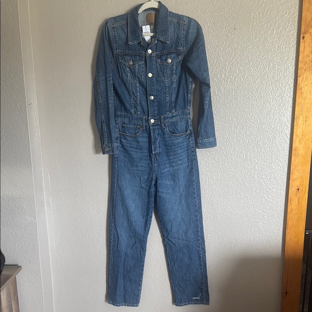 American Eagle Denim Jumpsuit - Picture 4 of 4